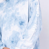 Lily Long Sleeve - Blue Tie Dye