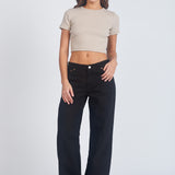 Hill Low Jeans - Black