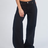 Hill Low Jeans - Black