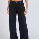 Hill Low Jeans - Black