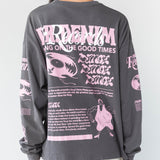 Lily Long Sleeve - Carbon Spin