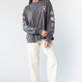 Lily Long Sleeve - Carbon Spin