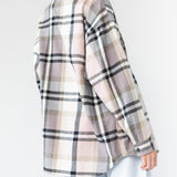 Mona Shirt Shadow Pink Check - Final Sale