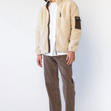 Unisex Piper Pile Jacket Light Khaki