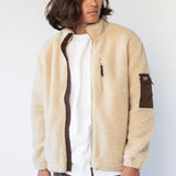 Unisex Piper Pile Jacket Light Khaki