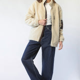 Unisex Piper Pile Jacket Light Khaki