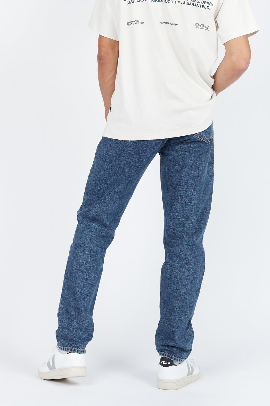 Rush Tapered Jeans - Stone Cast Mid Blue