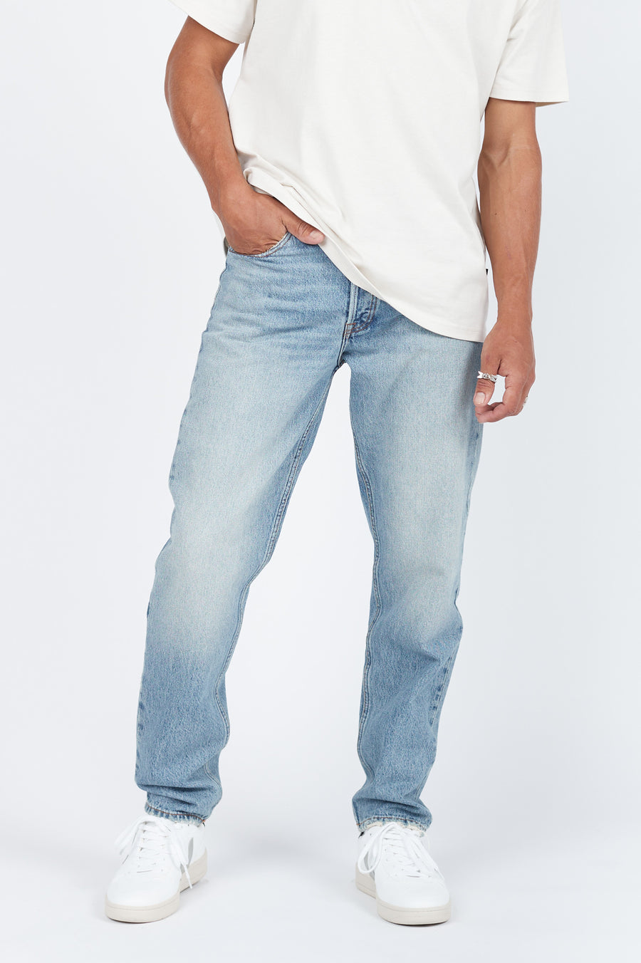 Rush Tapered Jeans - Stone Cast Used