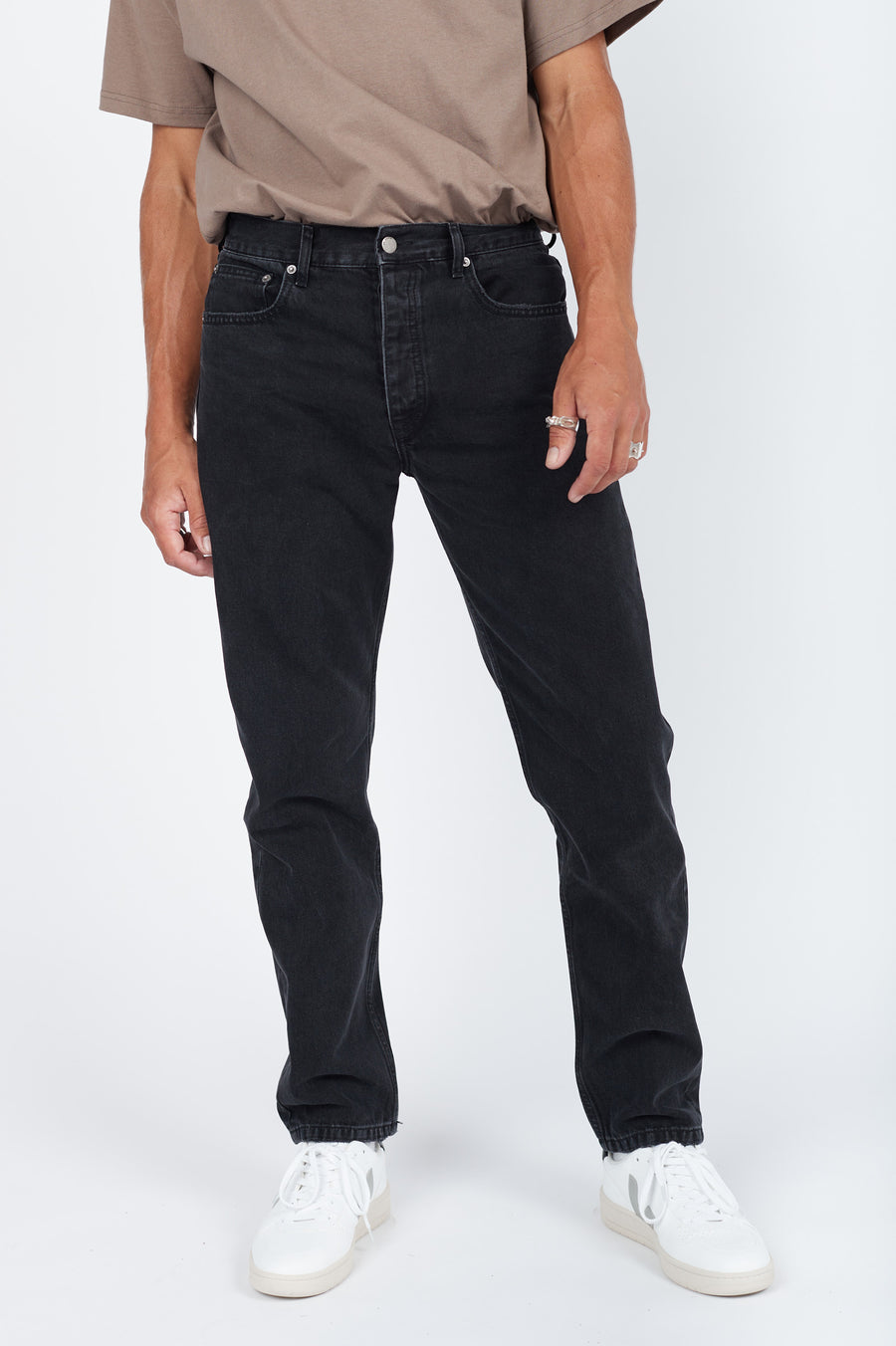 Rush Tapered Jeans - Worn Black
