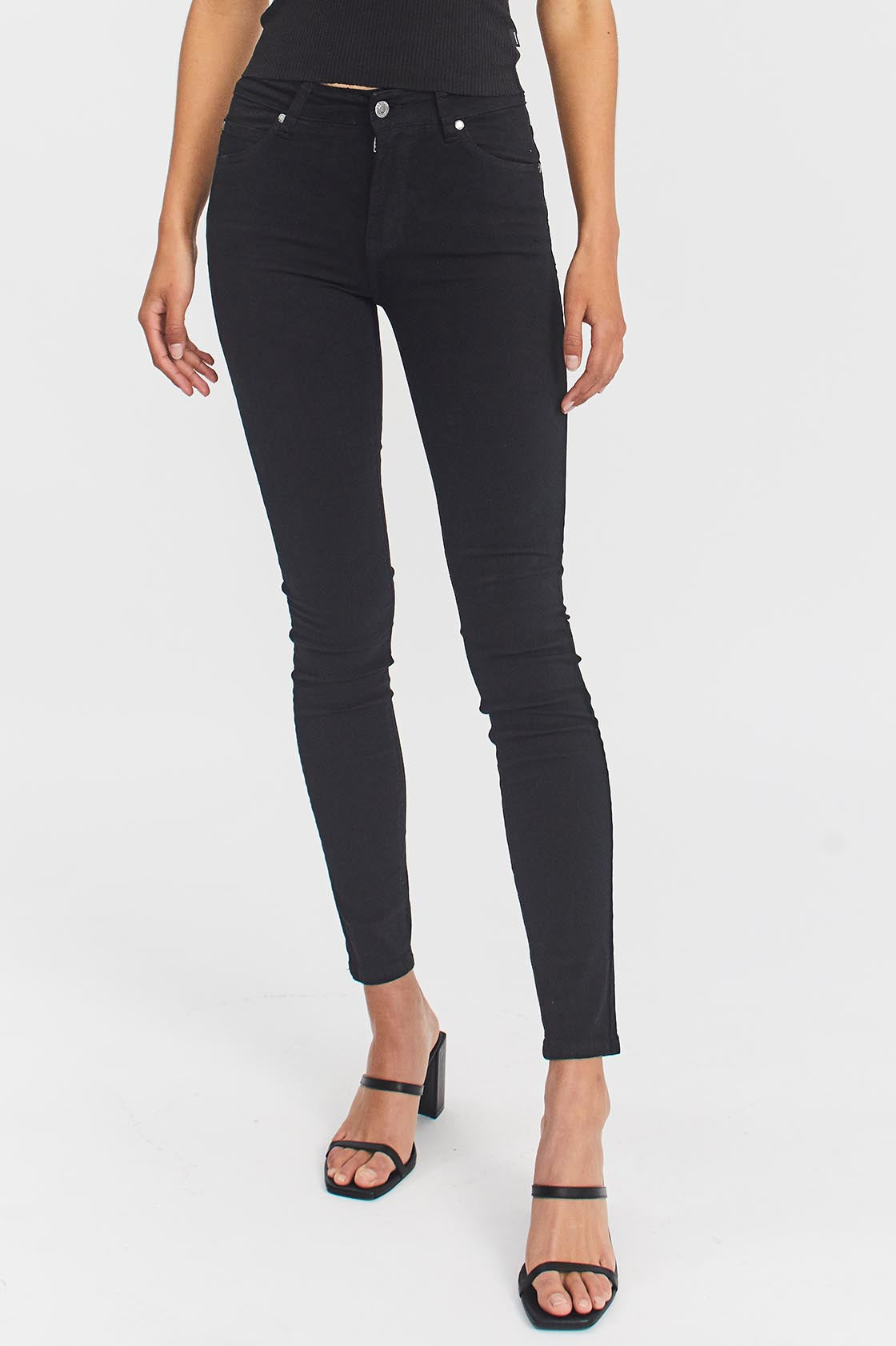 Regina Jeans Black - Final Sale – Dr Denim Jeans - Australia & NZ