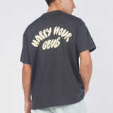 Trooper Tee - Graphite Happy Lemon