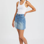 Echo Skirt Empress Blue - Dr Denim Jeans - Australia & NZ