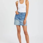 Echo Skirt Empress Blue - Dr Denim Jeans - Australia & NZ