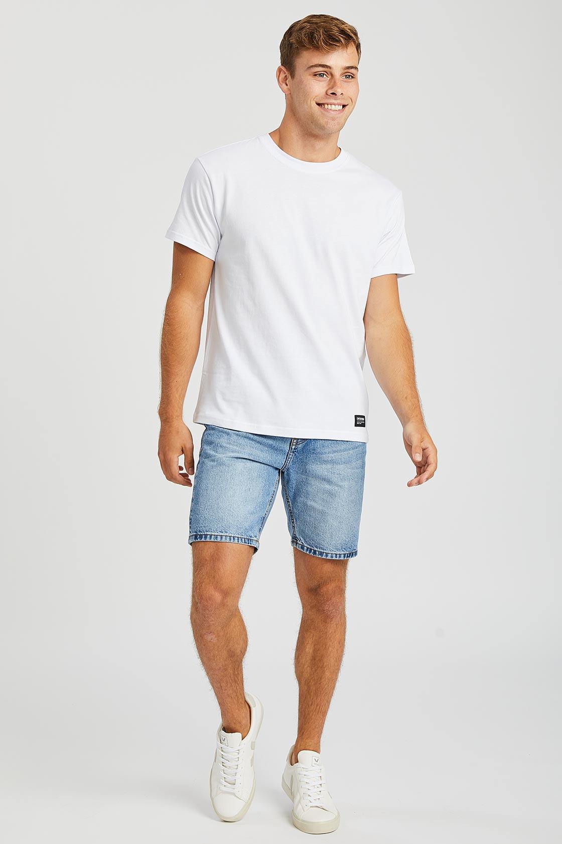 Bay Shorts Light Blue Wash - Dr Denim Jeans - Australia & NZ