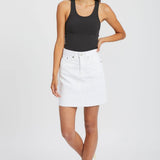 Echo Skirt White - Dr Denim Jeans - Australia & NZ