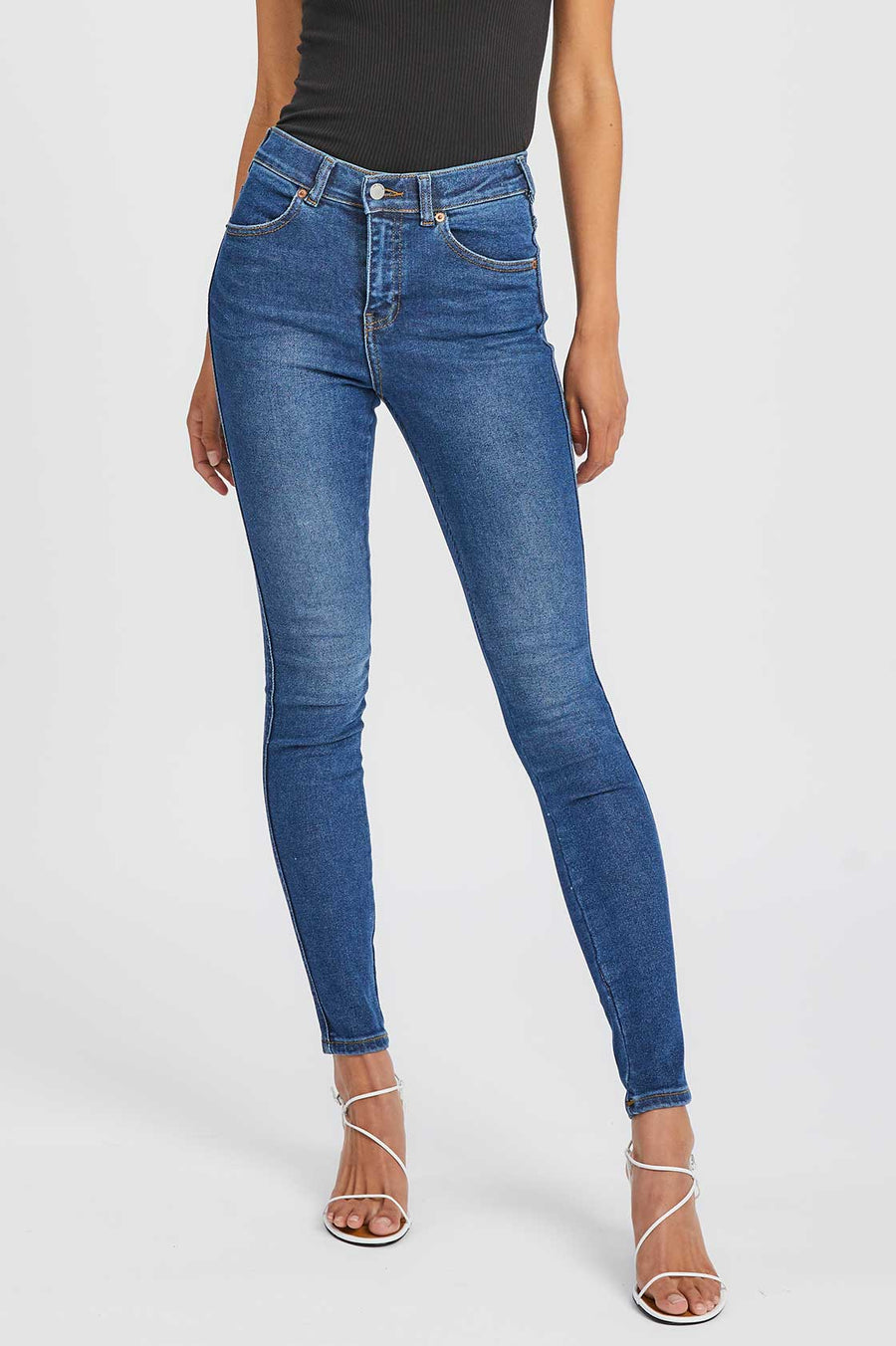 Lexy Jeans Westcoast Dark Blue - Dr Denim Jeans - Australia & NZ
