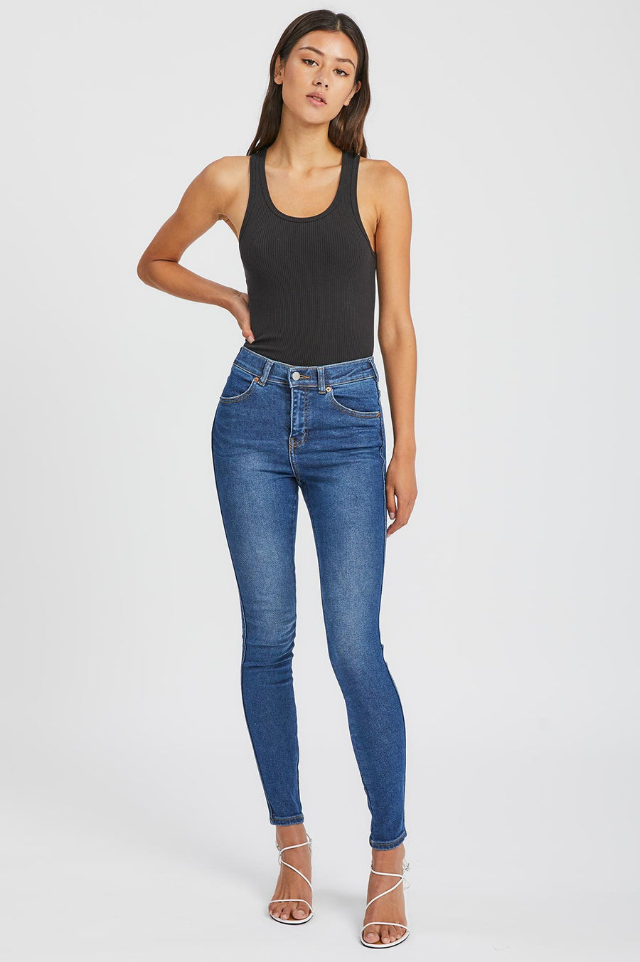 Lexy Jeans Westcoast Dark Blue - Dr Denim Jeans - Australia & NZ