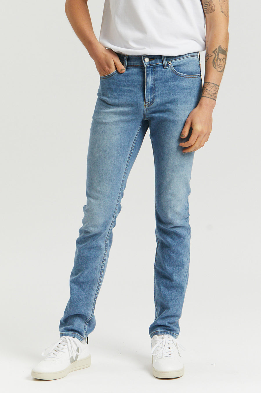 Clark Jeans - Brook Mid Blue - Dr Denim Jeans - Australia & NZ