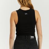 Cora Singlet - Black - Dr Denim Jeans - Australia & NZ