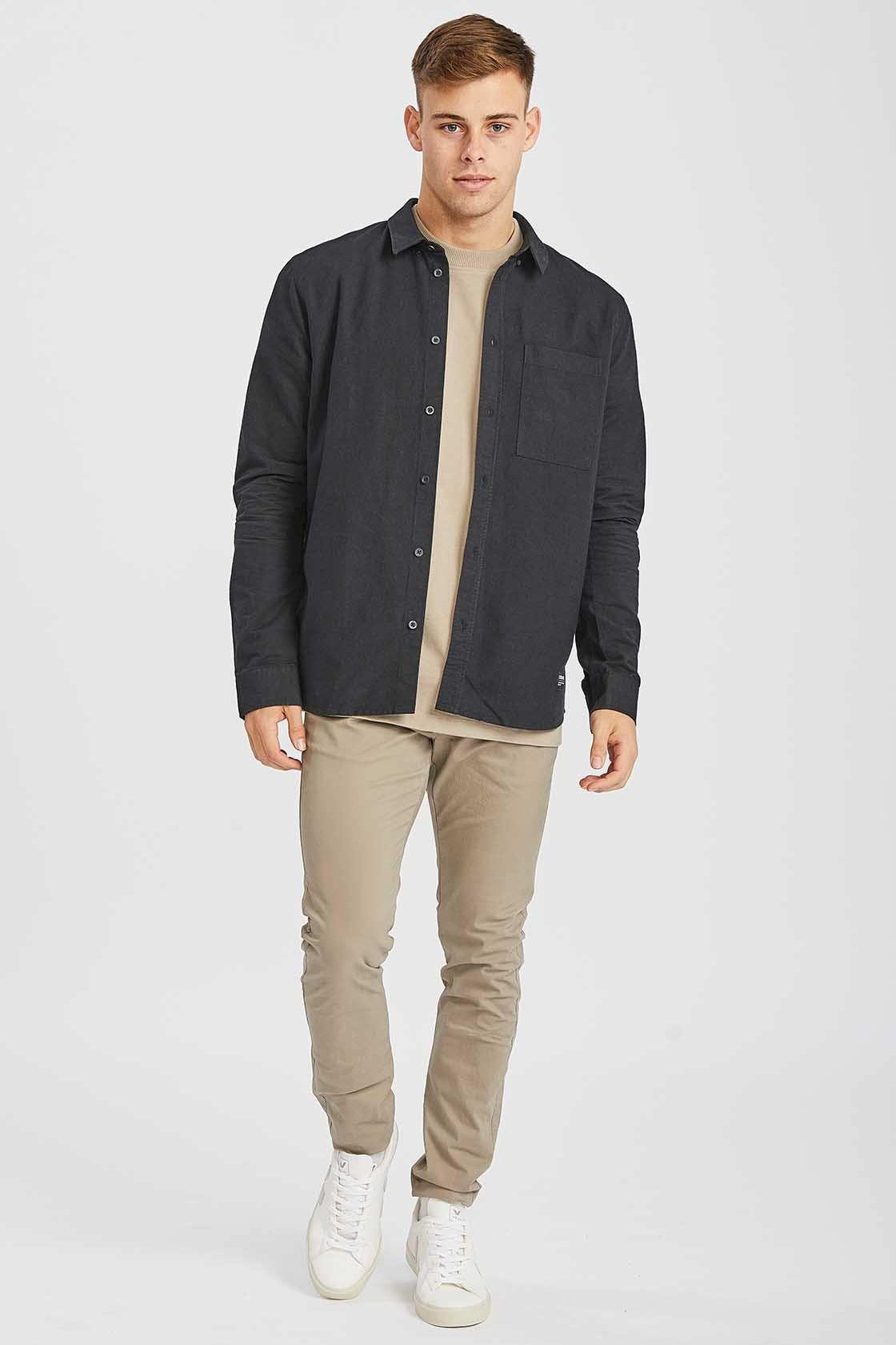 Dale Shirt Black - Dr Denim Jeans - Australia & NZ