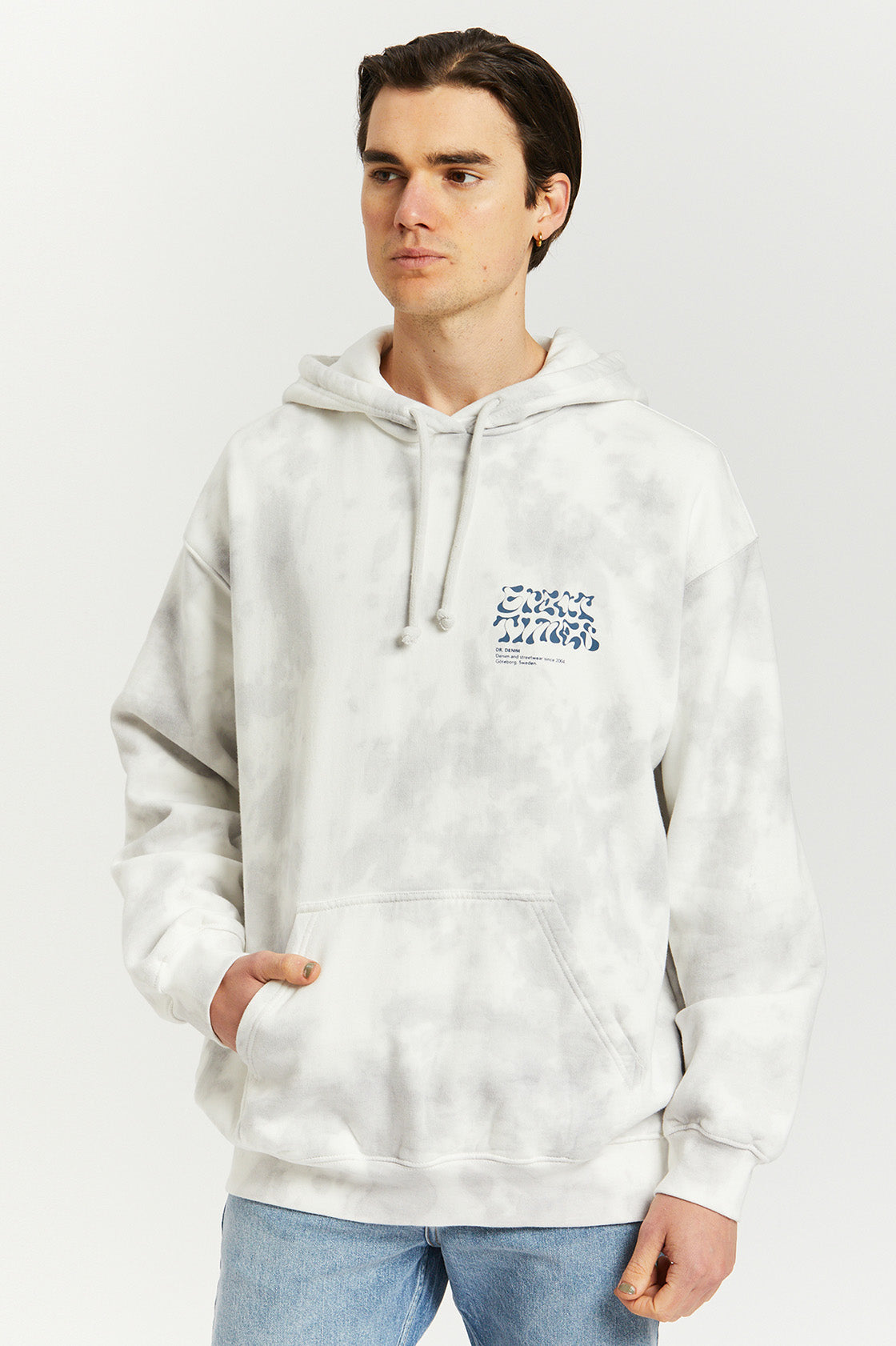 Damien Hoodie - White Word Tide - Final Sale – Dr Denim Jeans ...