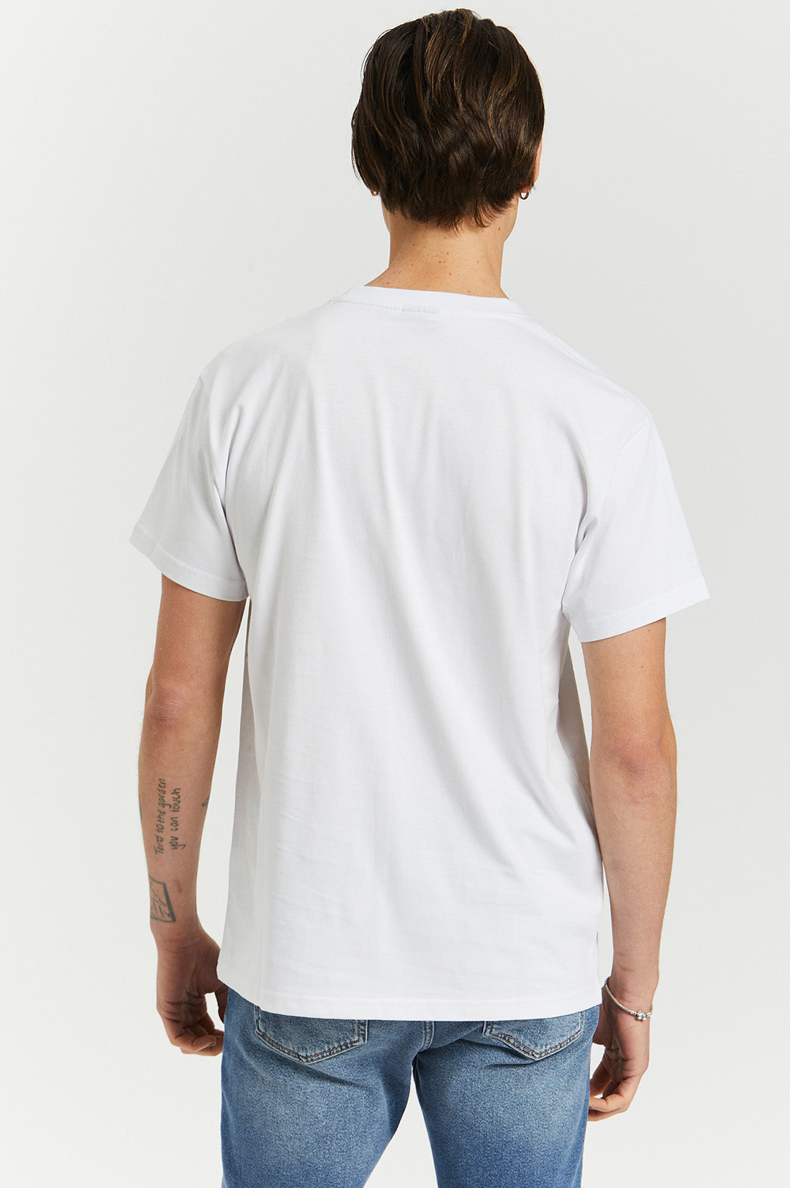 Derek Tee White - Dr Denim Jeans - Australia & NZ