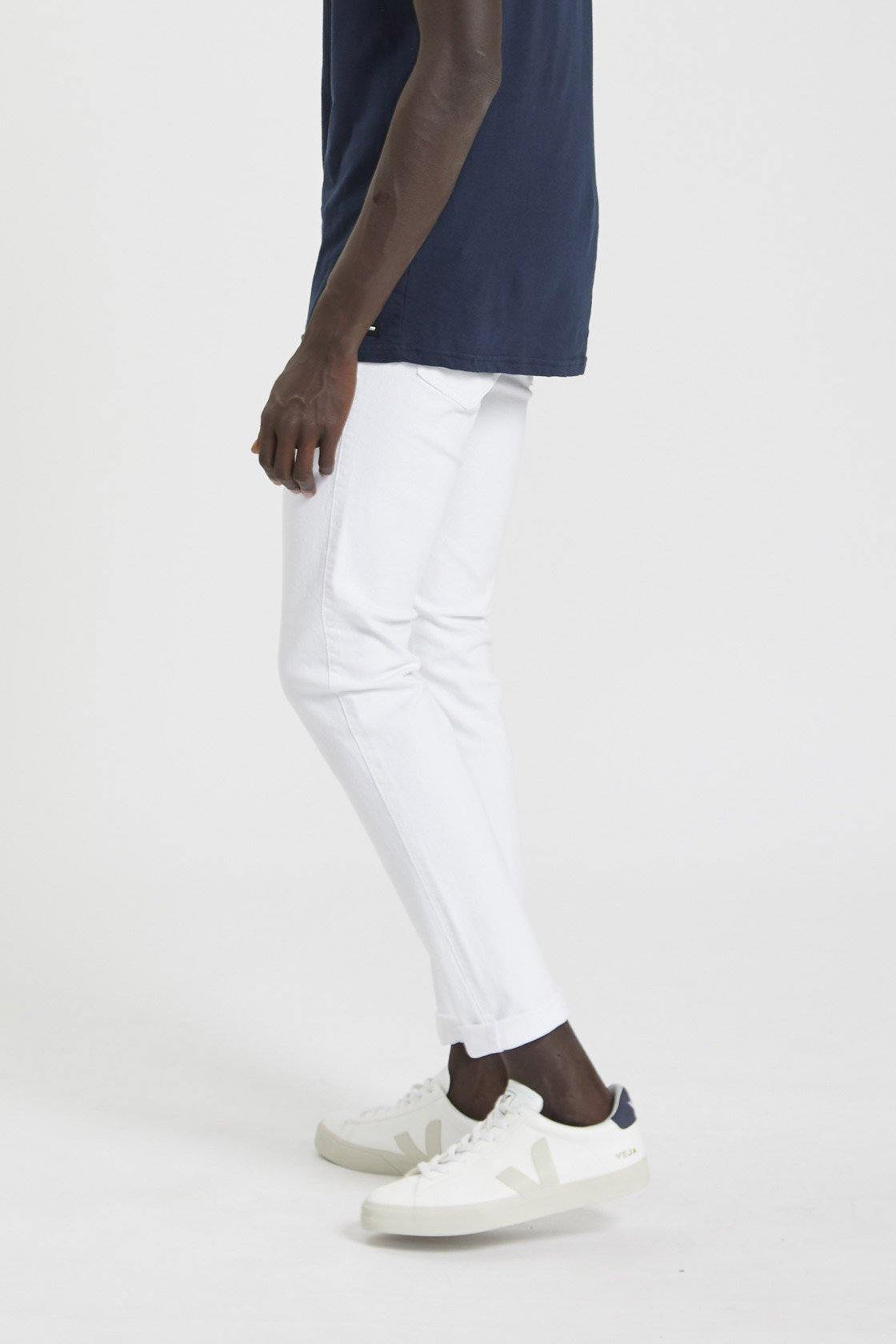 Clark Jeans White - Dr Denim Jeans - Australia & NZ