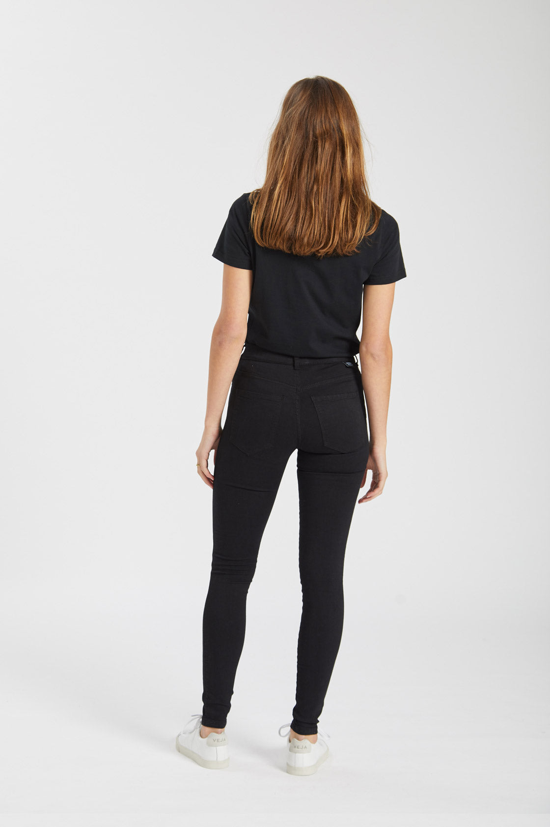 Luna Tee Black - Dr Denim Jeans - Australia & NZ