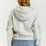 Estrid Function Hoodie - Smog - Dr Denim Jeans - Australia & NZ