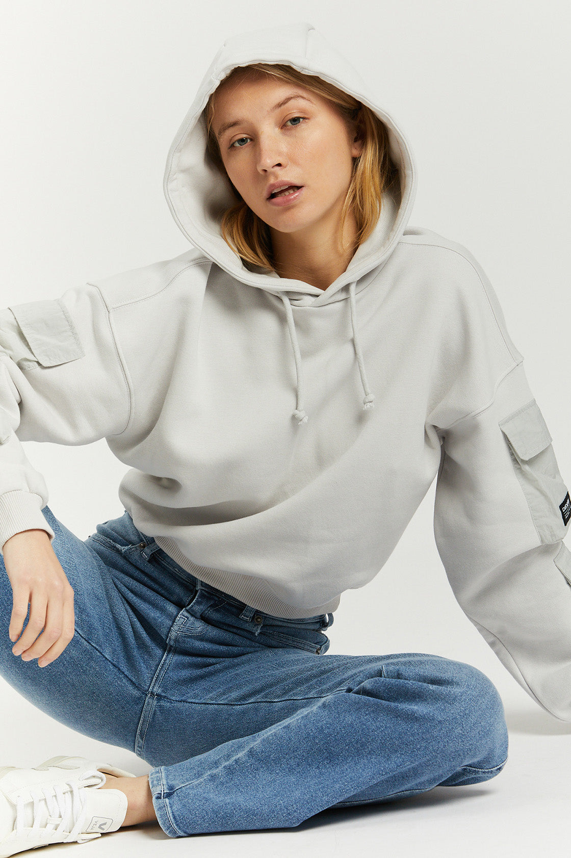Estrid Function Hoodie - Smog - Dr Denim Jeans - Australia & NZ