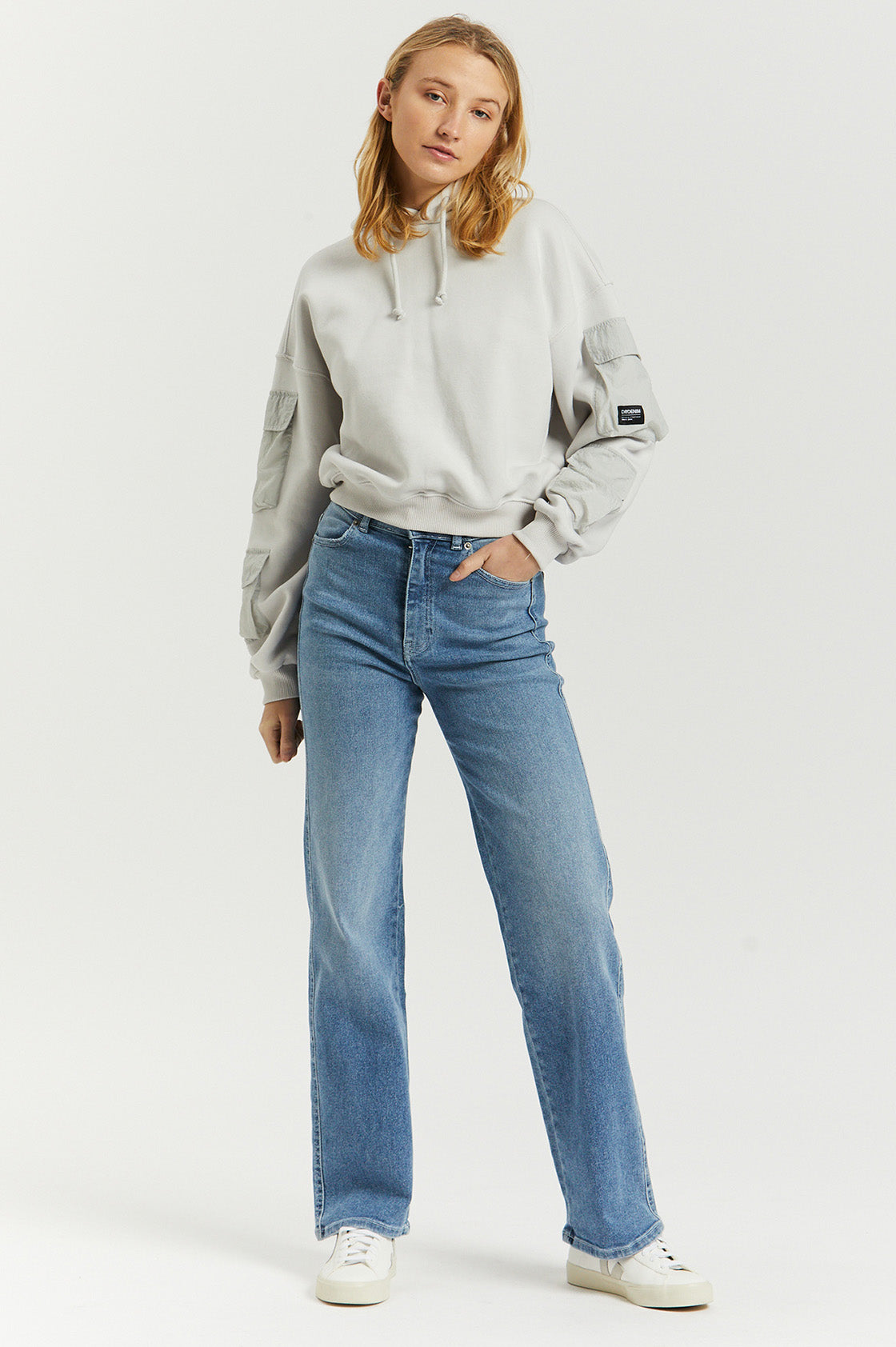 Estrid Function Hoodie - Smog - Dr Denim Jeans - Australia & NZ