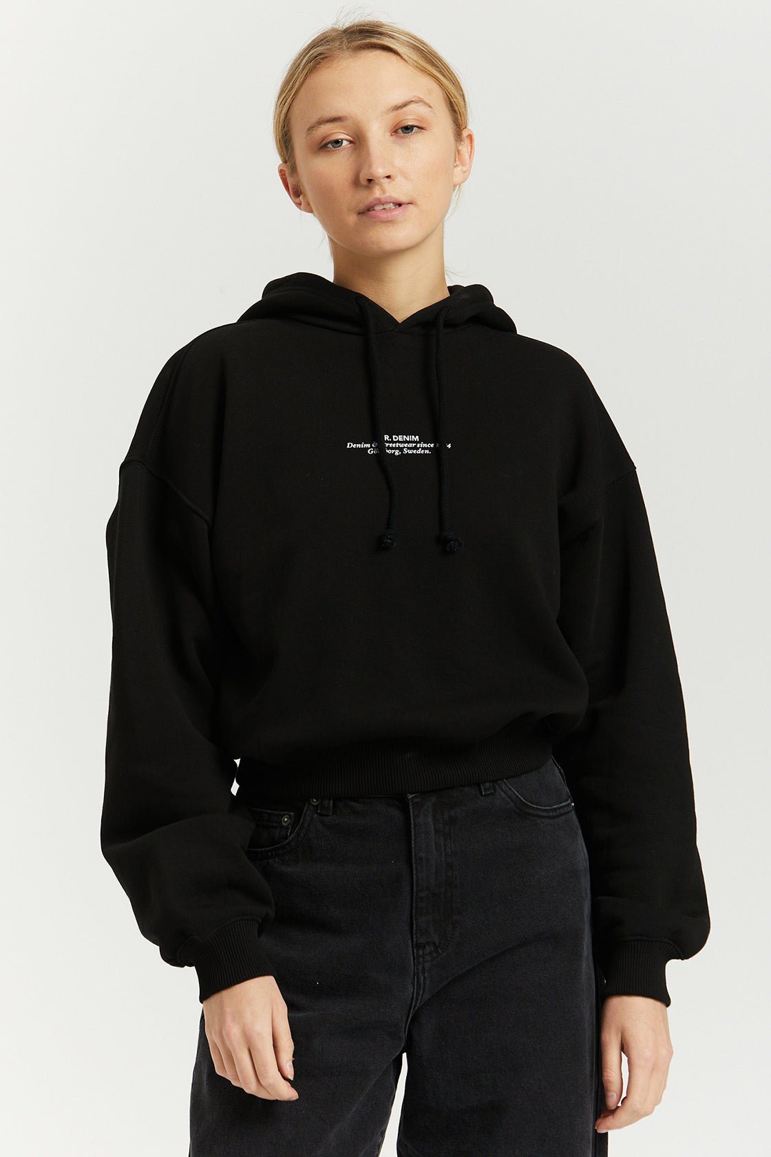 Estrid Hoodie - Black - Dr Denim Jeans - Australia & NZ