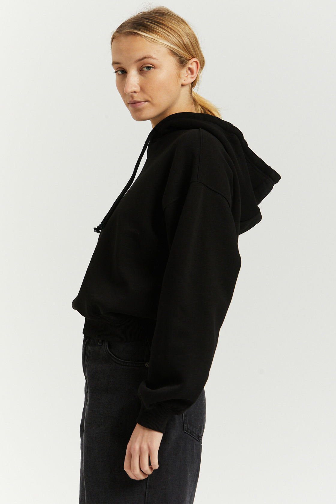 Estrid Hoodie - Black - Dr Denim Jeans - Australia & NZ
