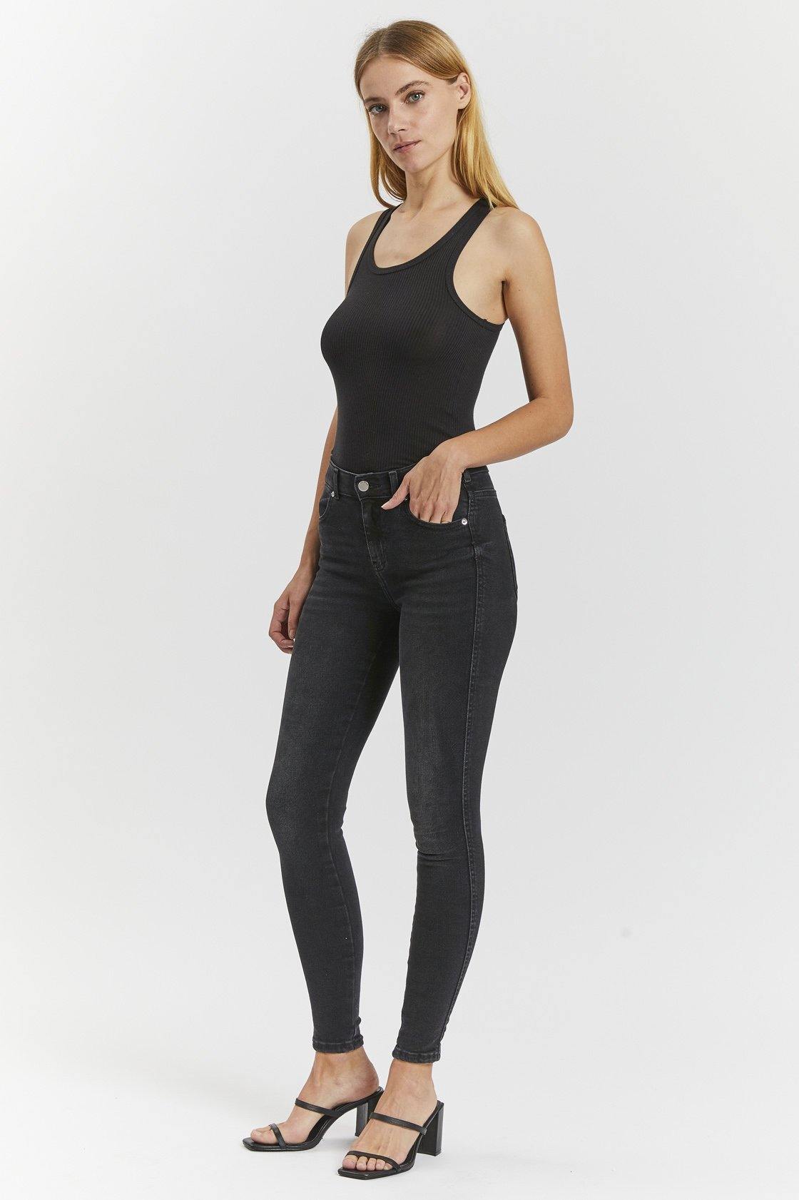 Lexy Jeans - Black Mist - Dr Denim Jeans - Australia & NZ