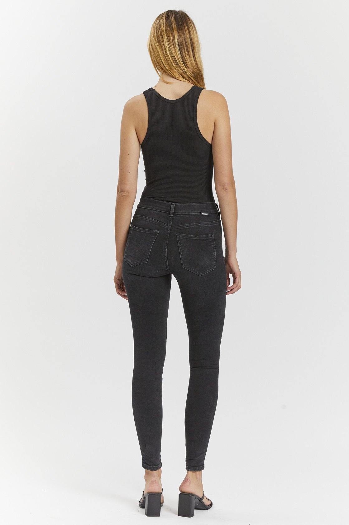 Lexy Jeans - Black Mist - Dr Denim Jeans - Australia & NZ