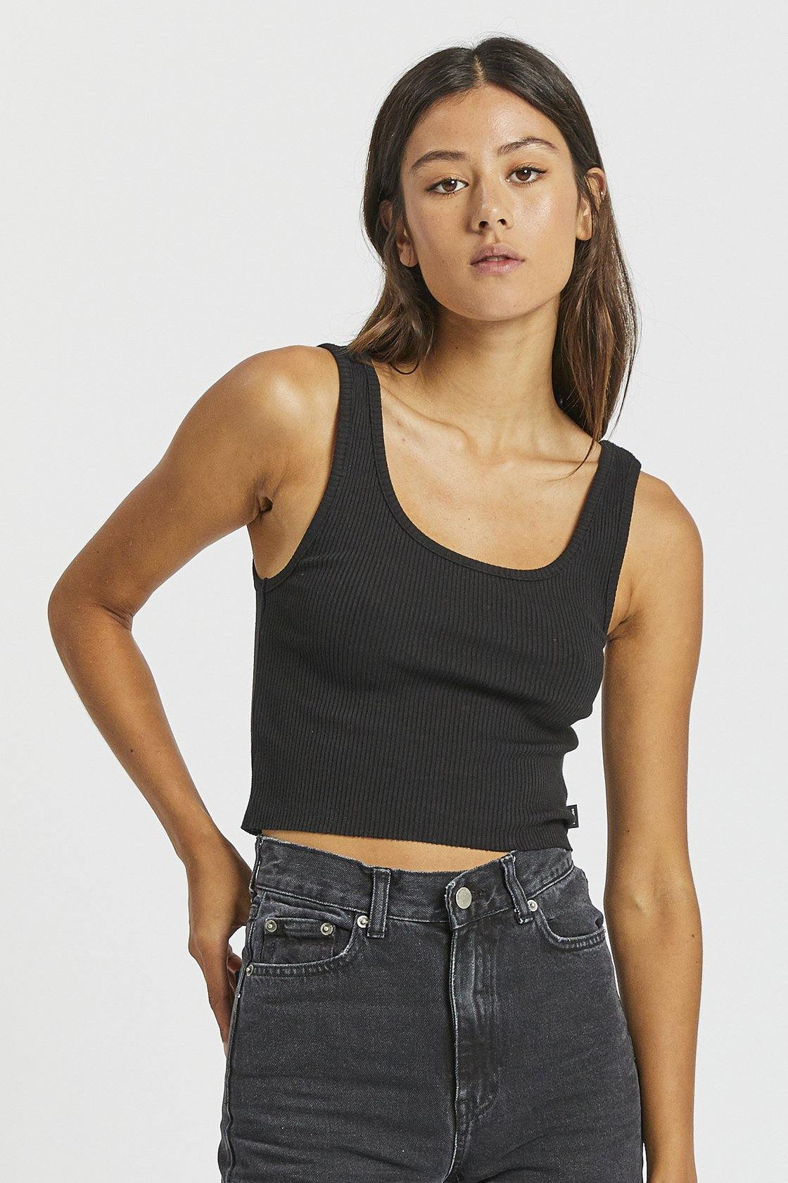 Maxida Top - Black - Dr Denim Jeans - Australia & NZ