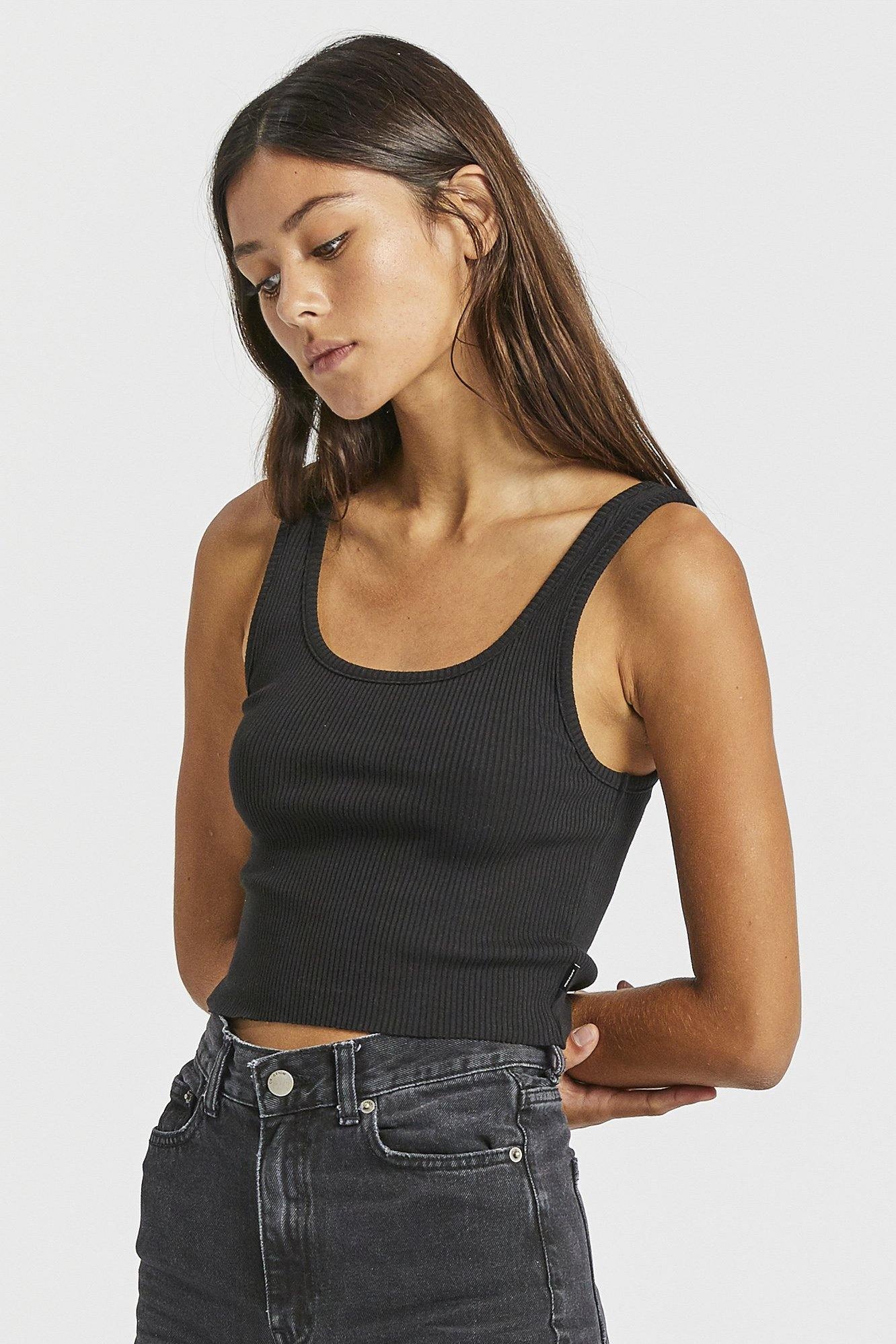Maxida Top - Black - Dr Denim Jeans - Australia & NZ