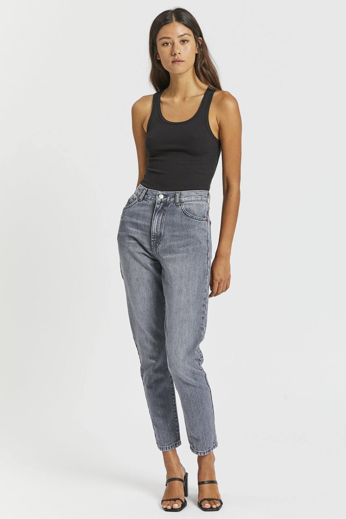 Nora Jeans - Washed Grey - Dr Denim Jeans - Australia & NZ