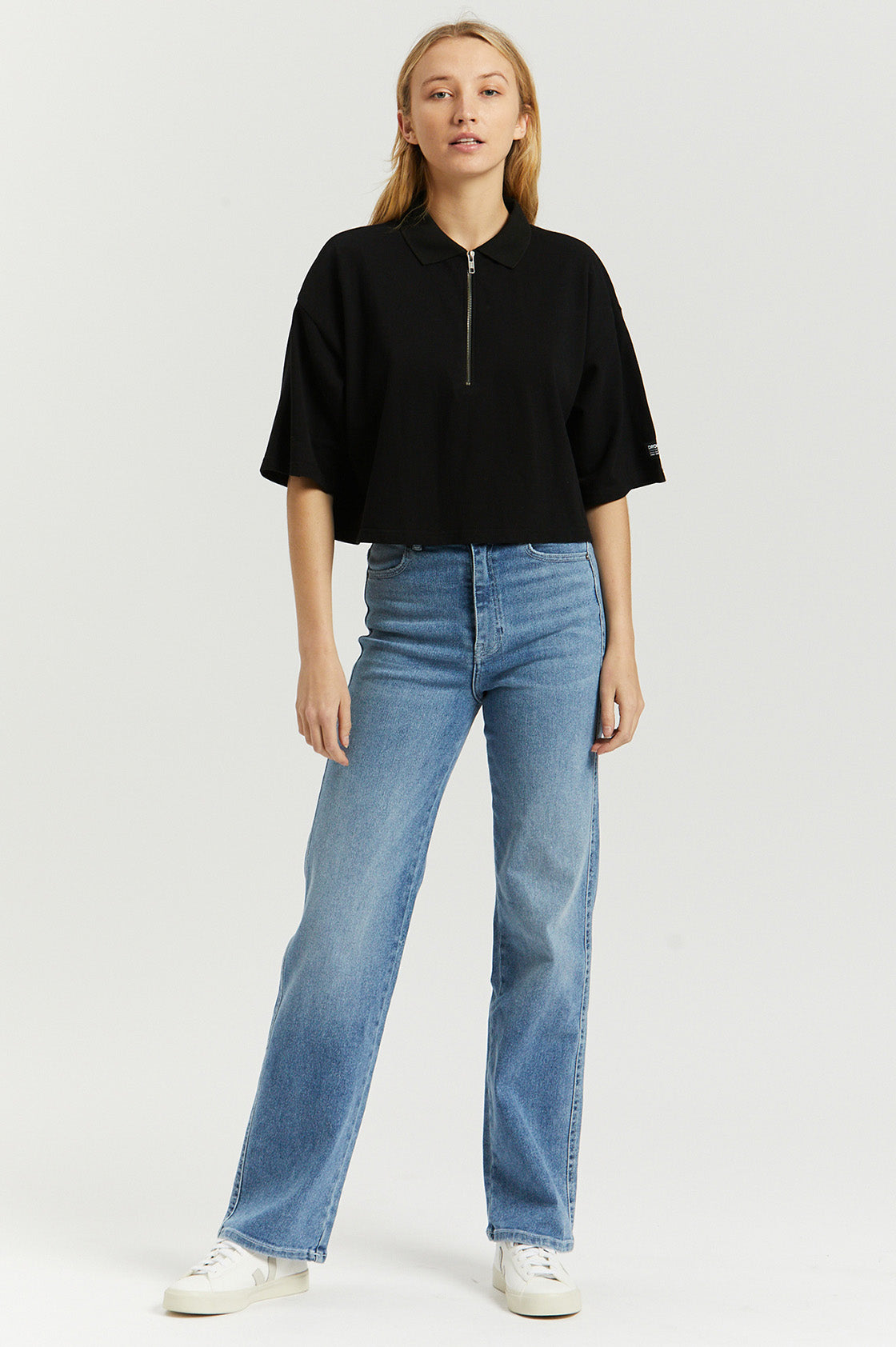 Olivia Top - Black - Dr Denim Jeans - Australia & NZ