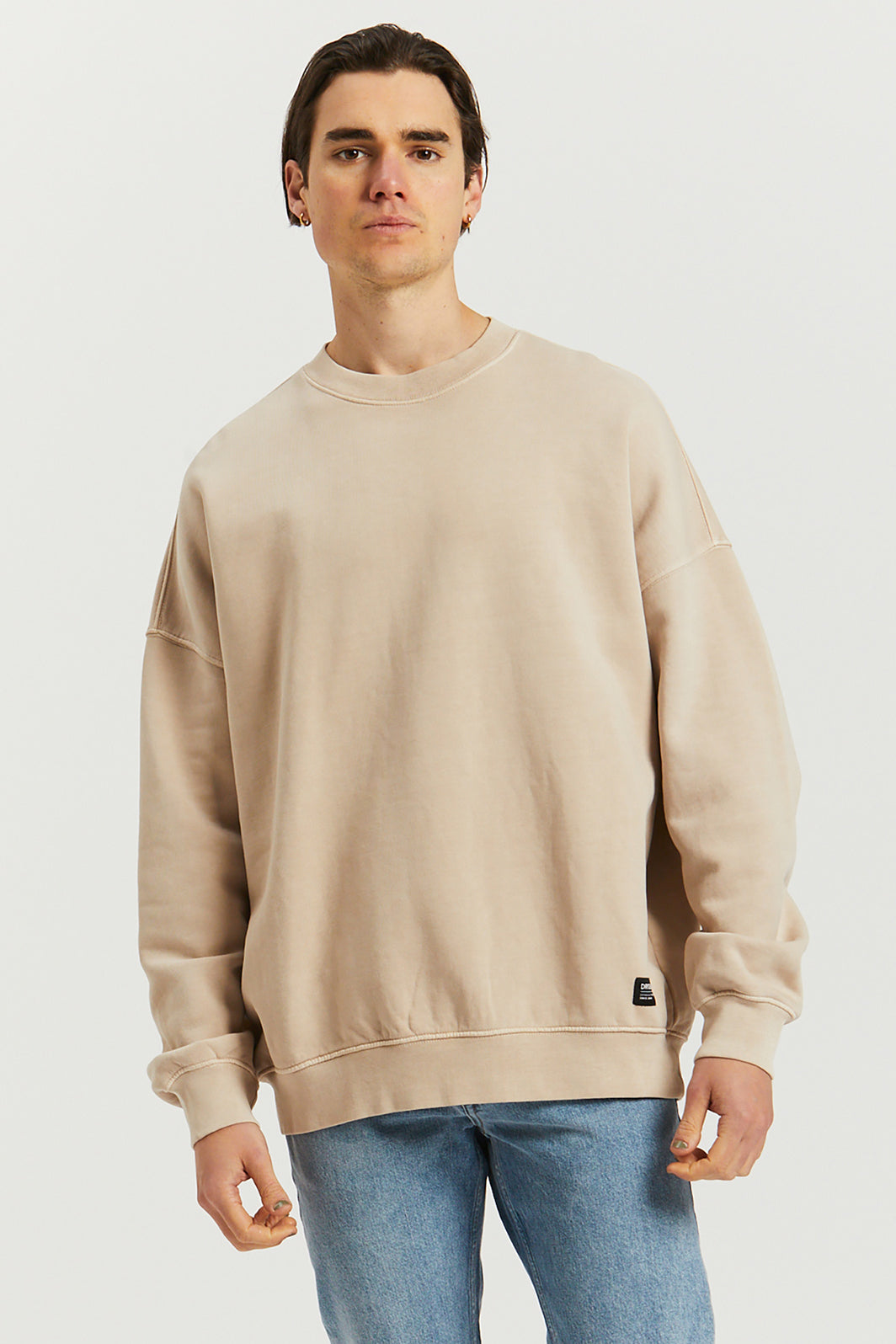 Philly Sweat - Washed Doe - Dr Denim Jeans - Australia & NZ