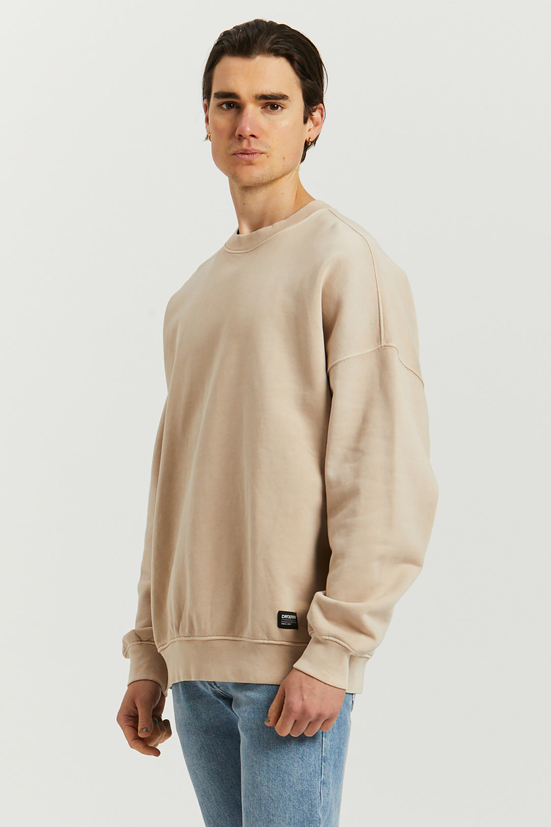 Philly Sweat - Washed Doe - Dr Denim Jeans - Australia & NZ