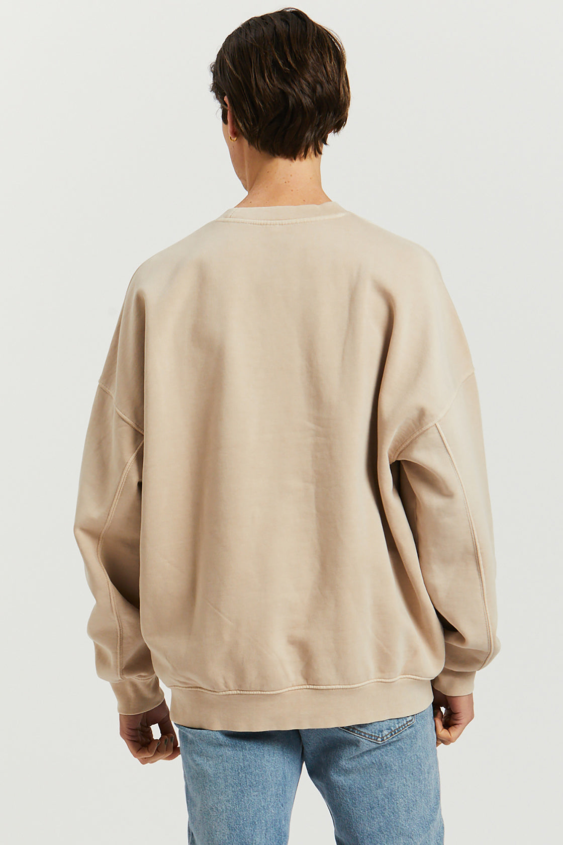Philly Sweat - Washed Doe - Dr Denim Jeans - Australia & NZ