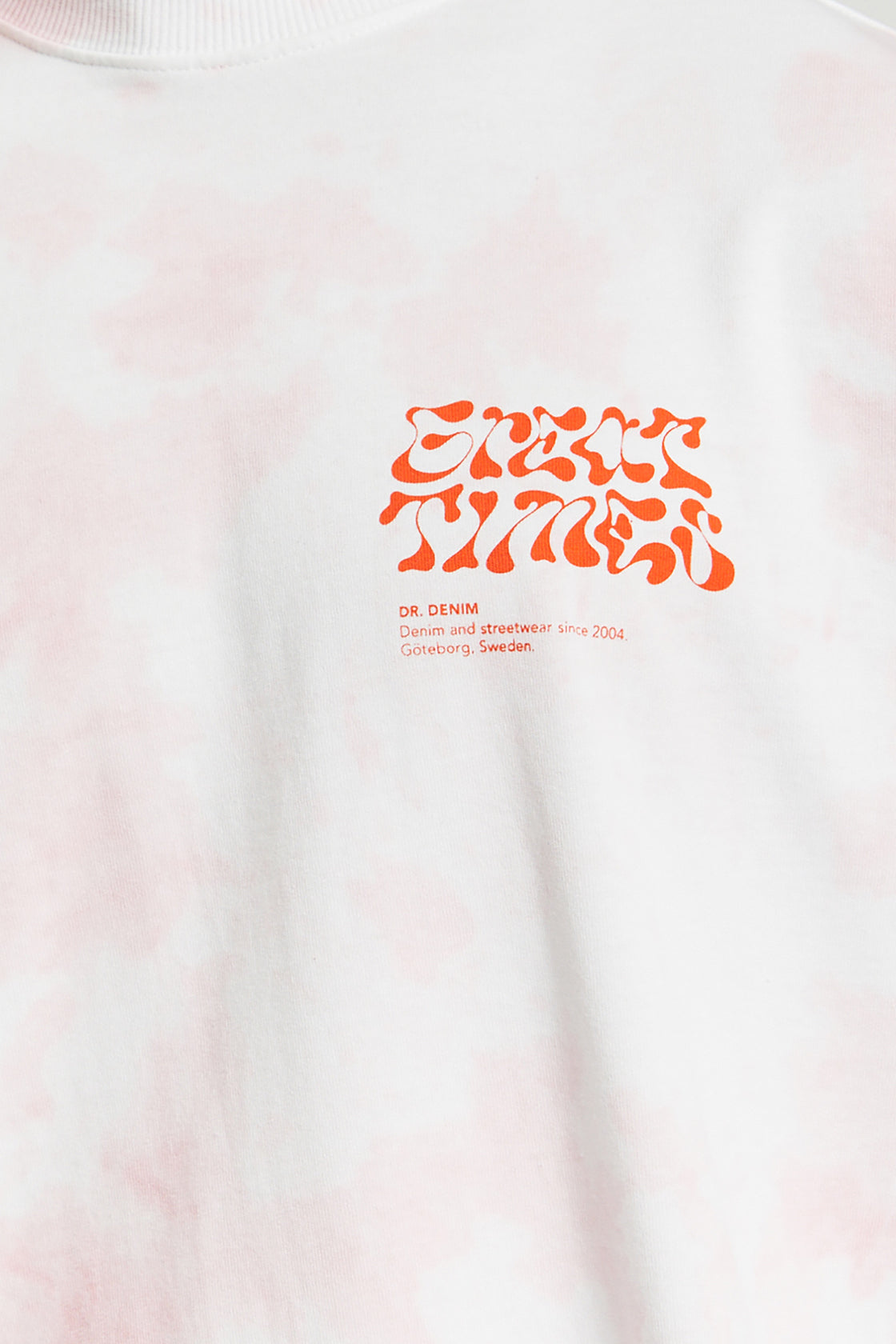 Reno Long Sleeve - Pink Word Tide - Dr Denim Jeans - Australia & NZ