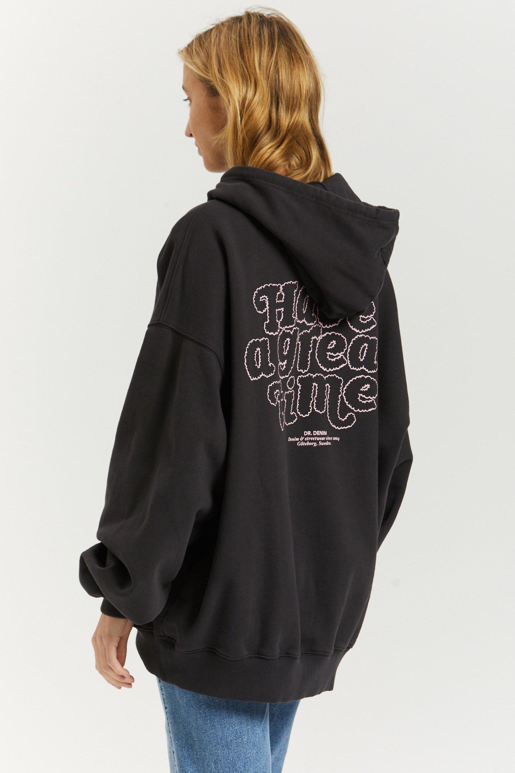 Siri Hoodie - Graphite - Dr Denim Jeans - Australia & NZ