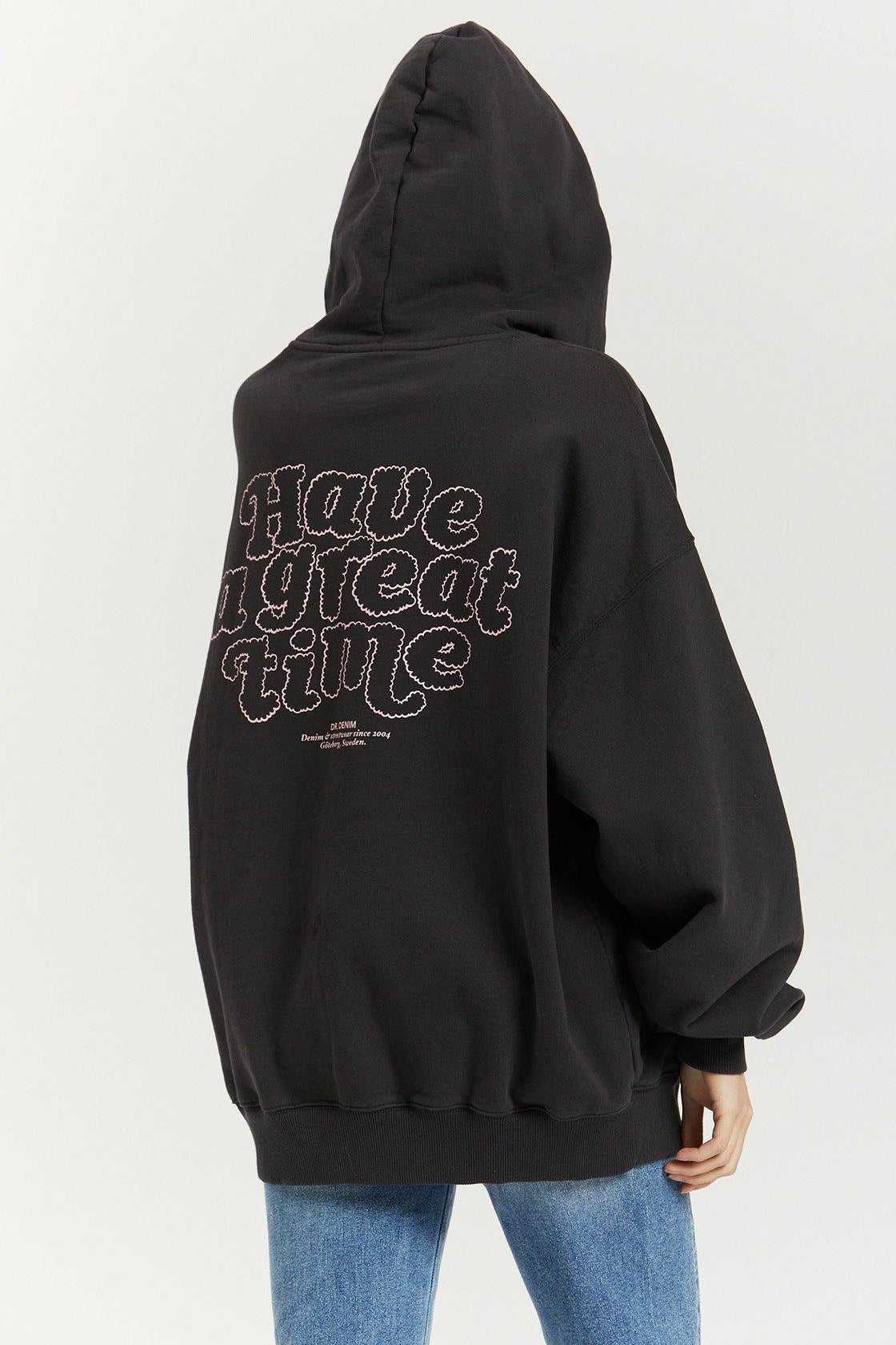 Siri Hoodie - Graphite - Dr Denim Jeans - Australia & NZ